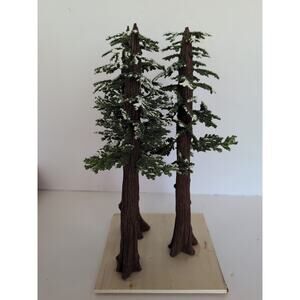 Dept 56 Redwood Pines Set Of 3 #4025364 With Original Box 2012 READ!